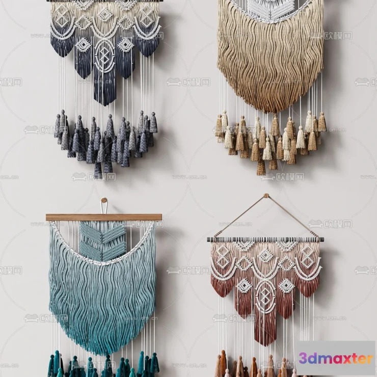 1163530 - WABI SABI STYLE 3D MODELS - DECOR SETS - 0224