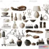 1163570 - WABI SABI STYLE 3D MODELS - DECOR SETS - 0244