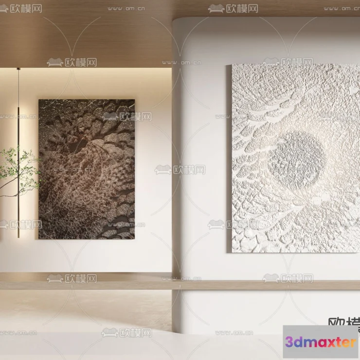 1163594 - WABI SABI STYLE 3D MODELS - DECOR SETS - 0256