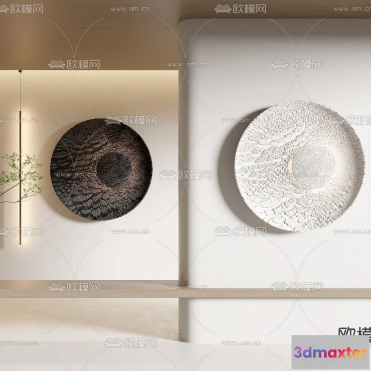 1163620 - WABI SABI STYLE 3D MODELS - DECOR SETS - 0269