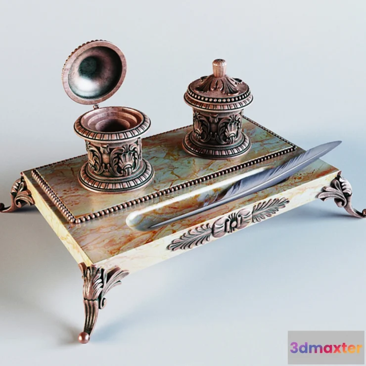 1267592 - Table accessories 3D Max