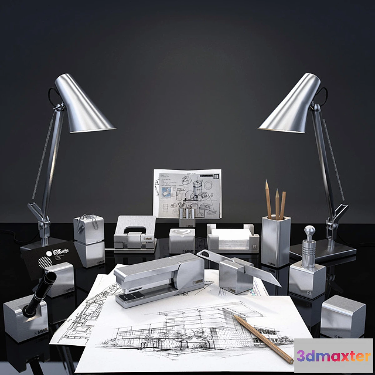 1268252 - Table accessories - No.2 3D Max