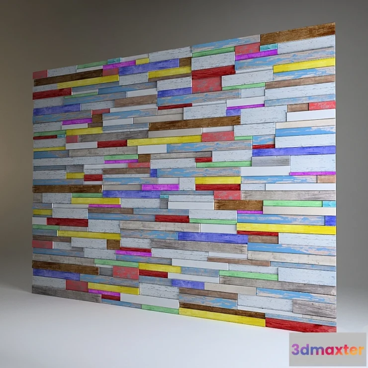 1269627 - Wall Planks 3D Max