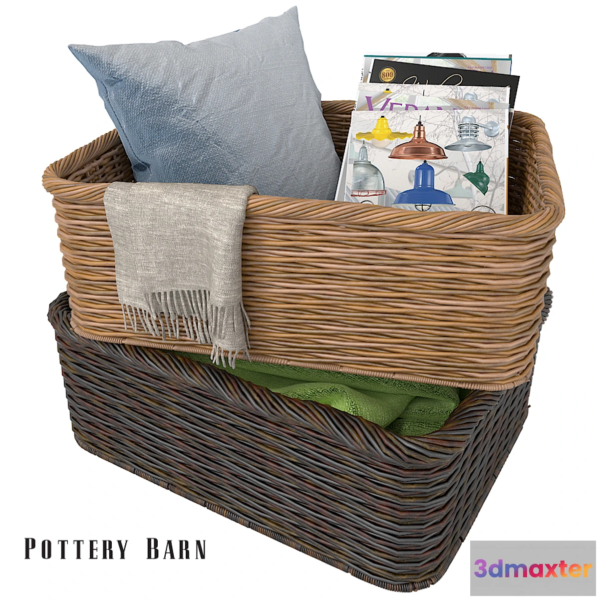 1269989 - Shayne Kitchen Basket 3D Max