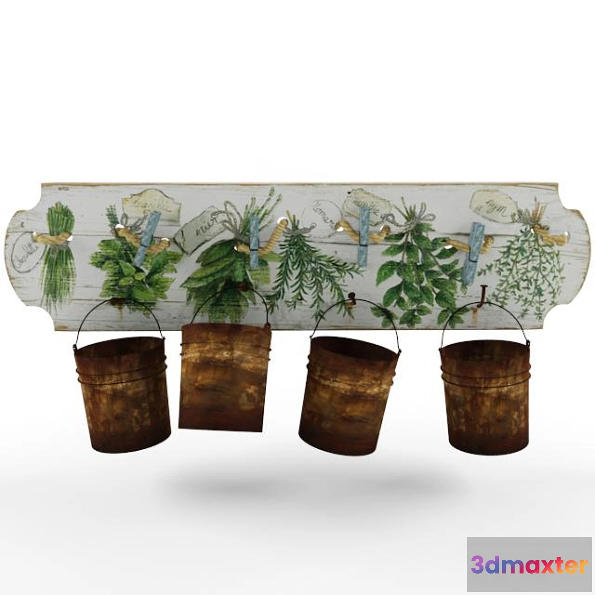 1271525 - Pails - No.2 3D Max