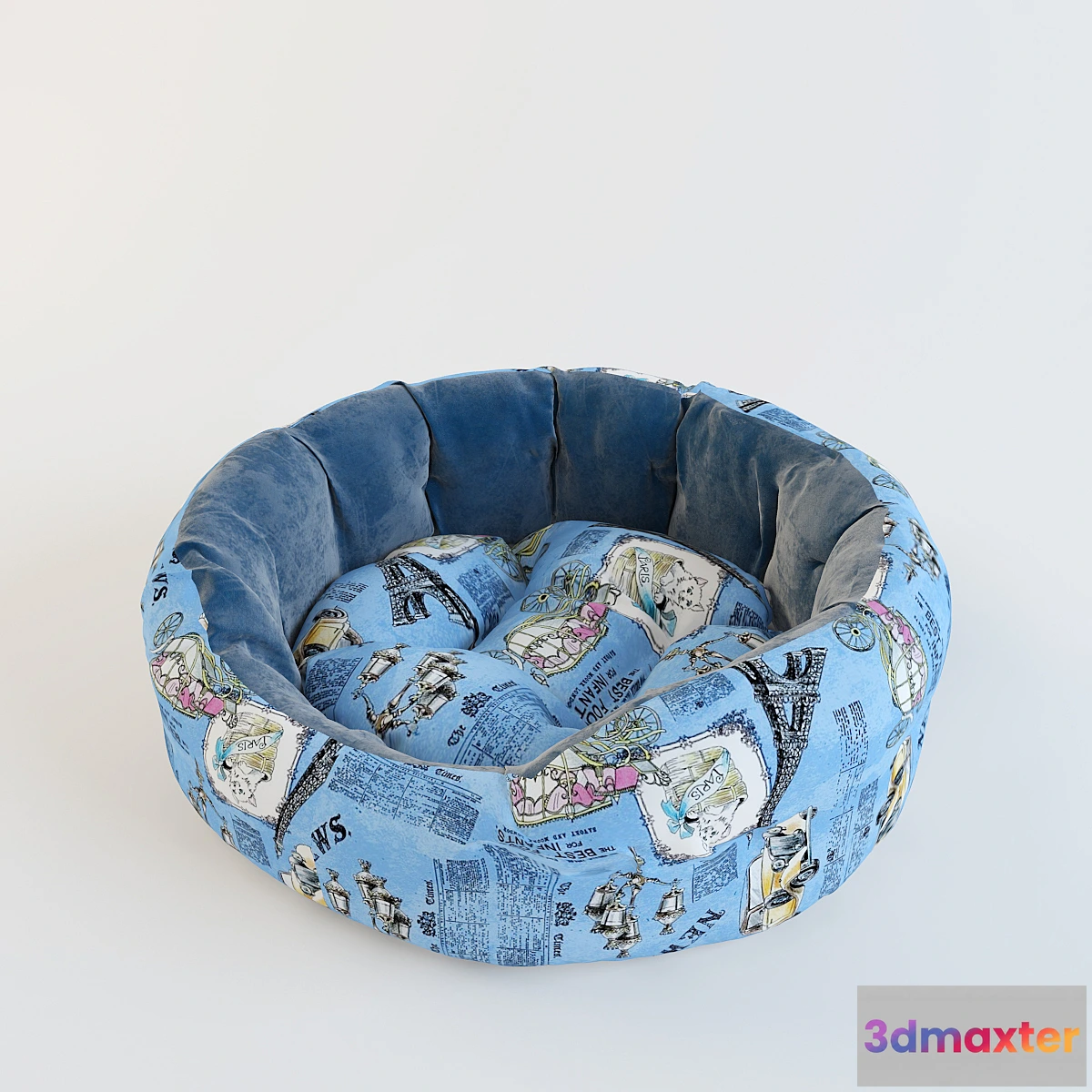 1271897 - Sunbed for a pet 3D Max