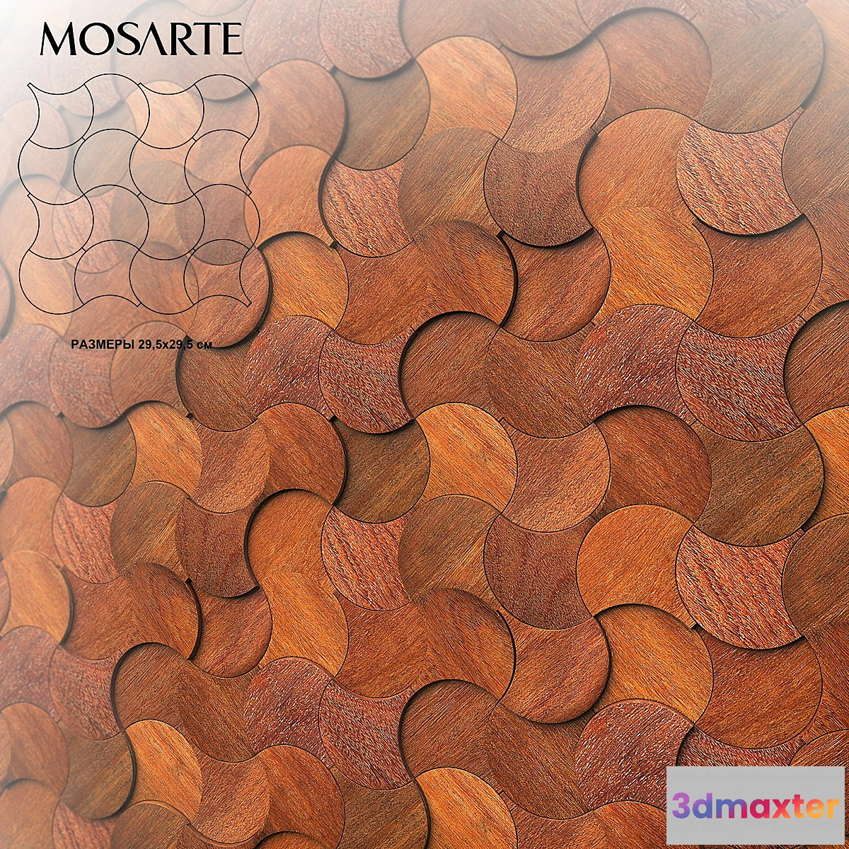 1271953 - Mosarte PAMPULHA P LEGNO 3D Max