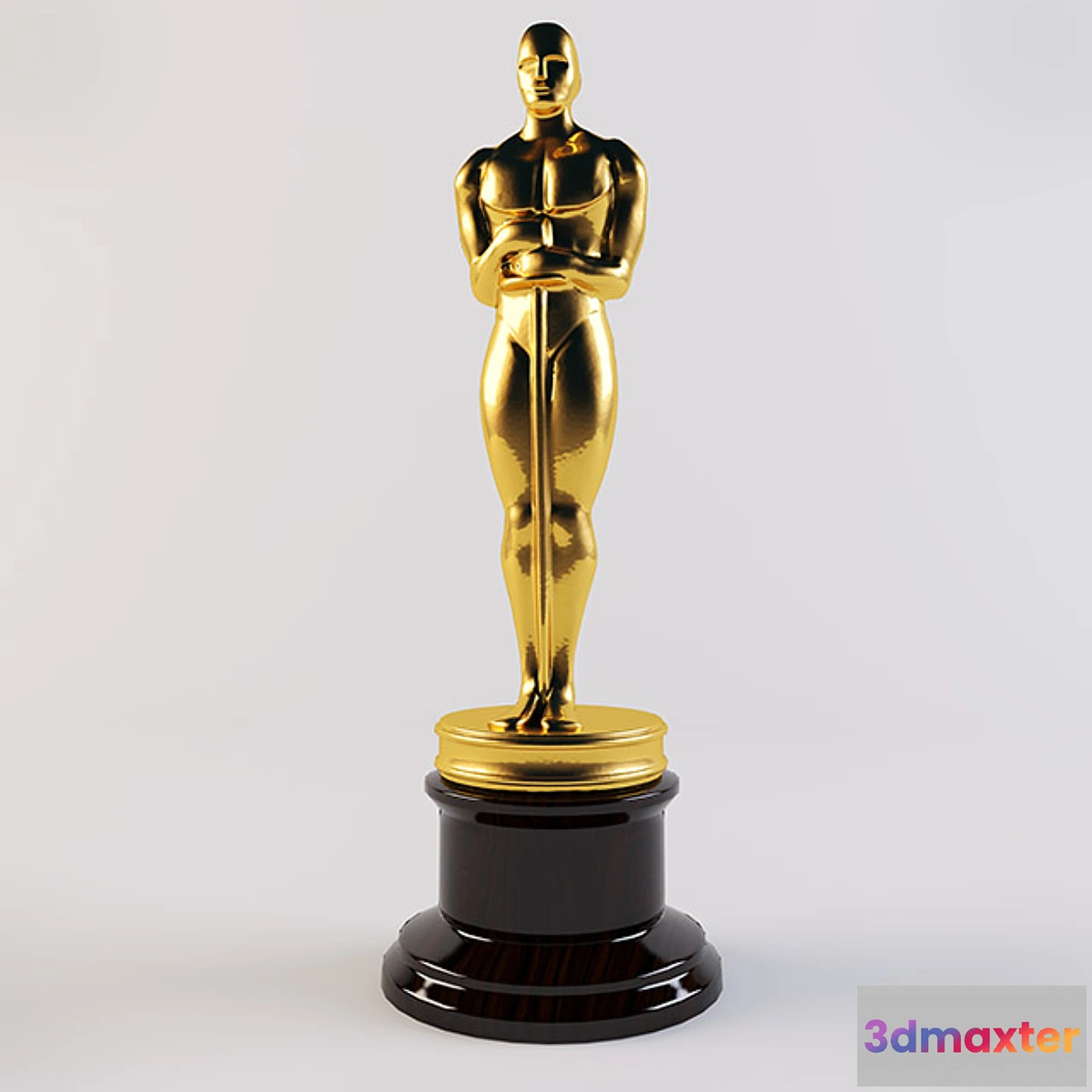 1272466 - Oscar statuette 3D Max