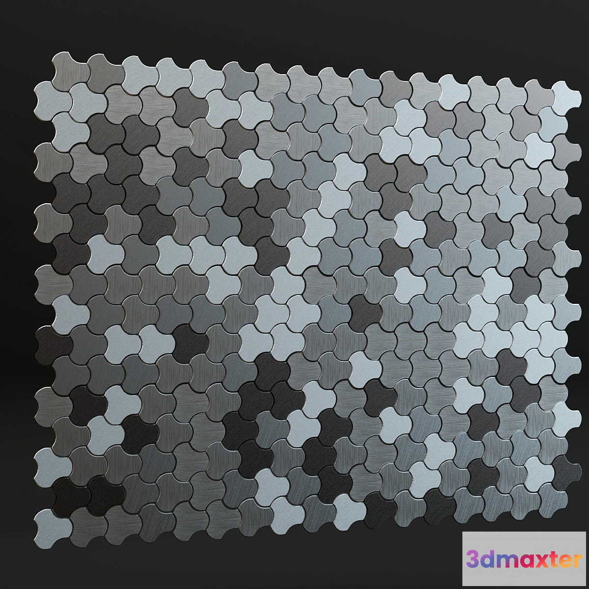 1272808 - Modern Decorative Metal Tiles by Karim Rashid 3D Max