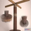 1274118 - column with pufami 3D Max