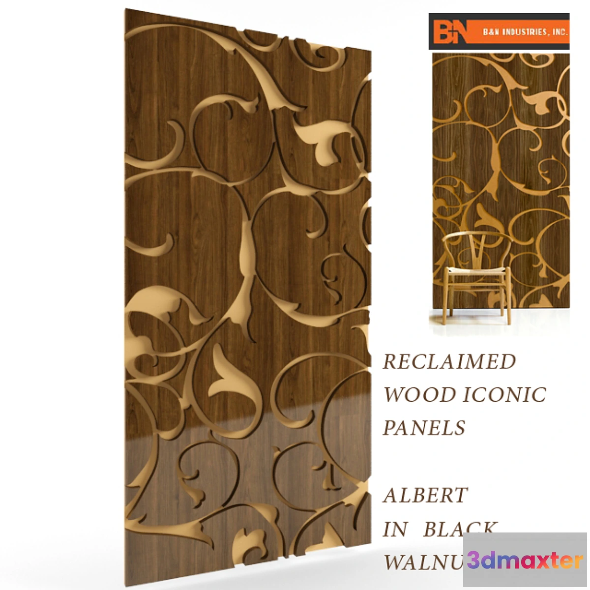 1274144 - ICONIC PANEL 3D Max