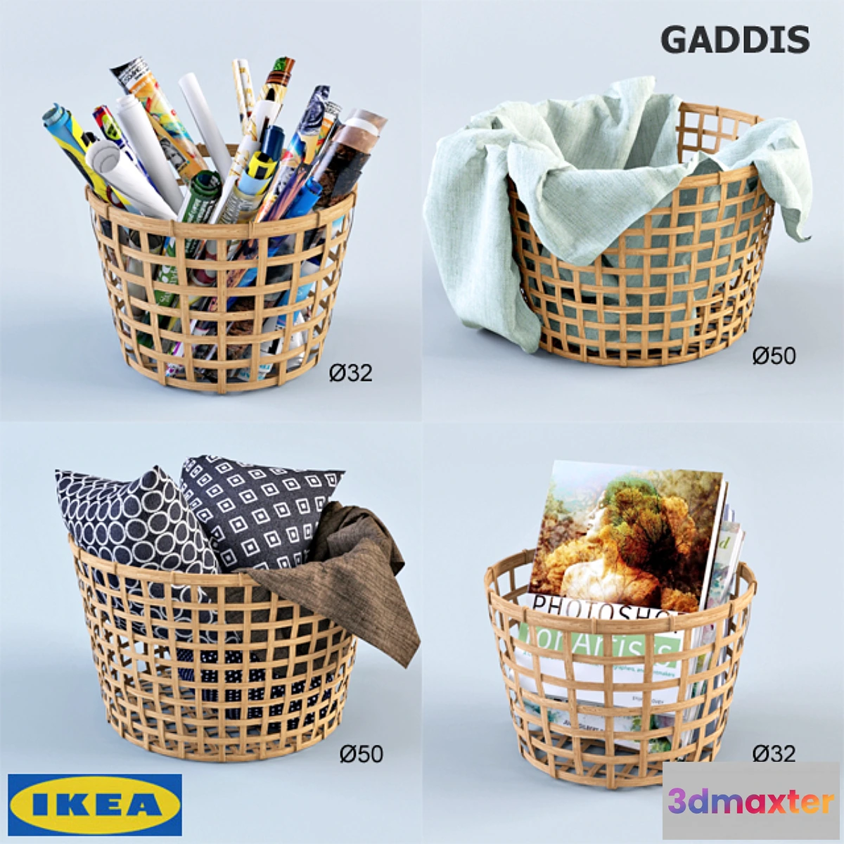 1275942 - IKEA Gaddis 3D Max
