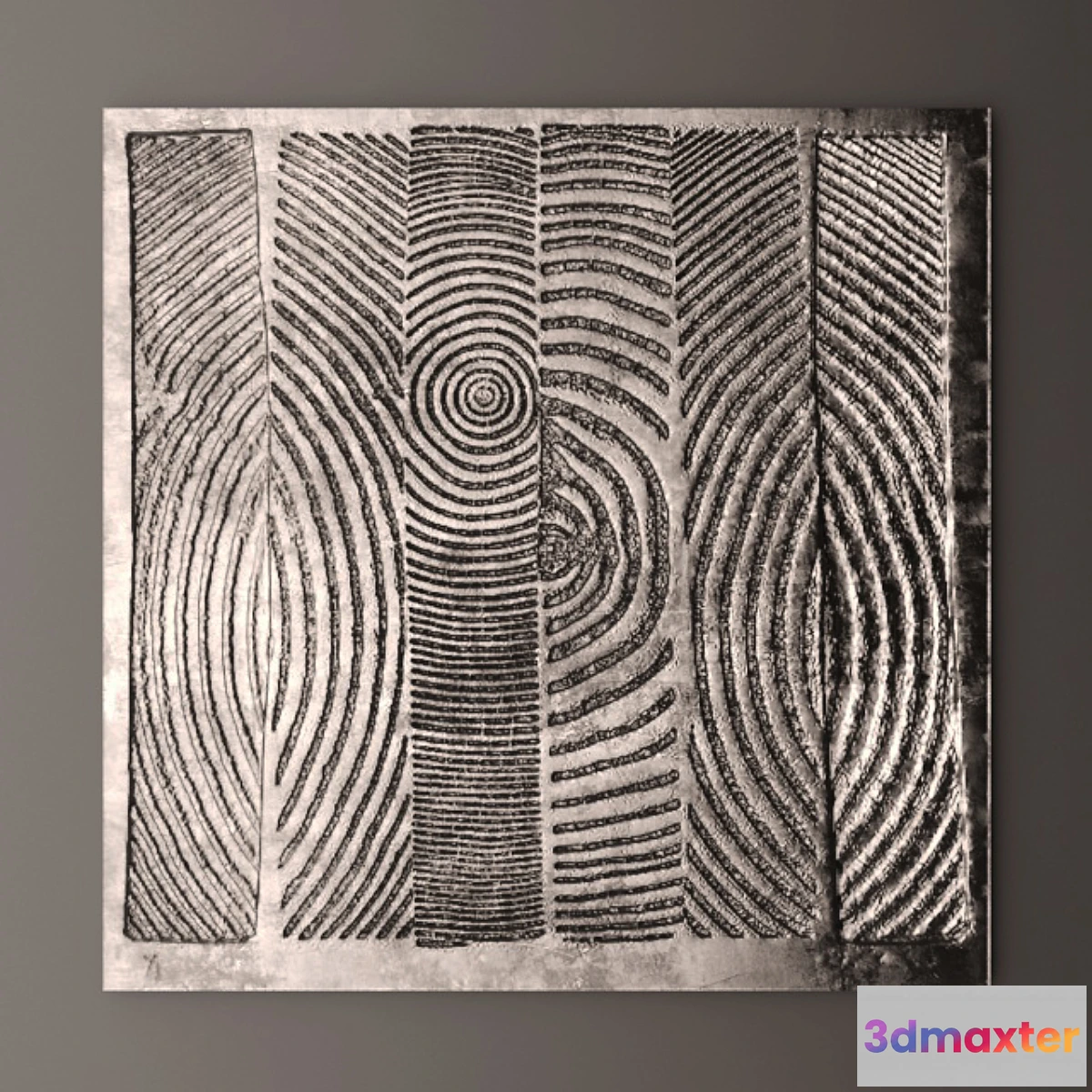 1276162 - Decor for wall. Panel. - No.2 3D Max