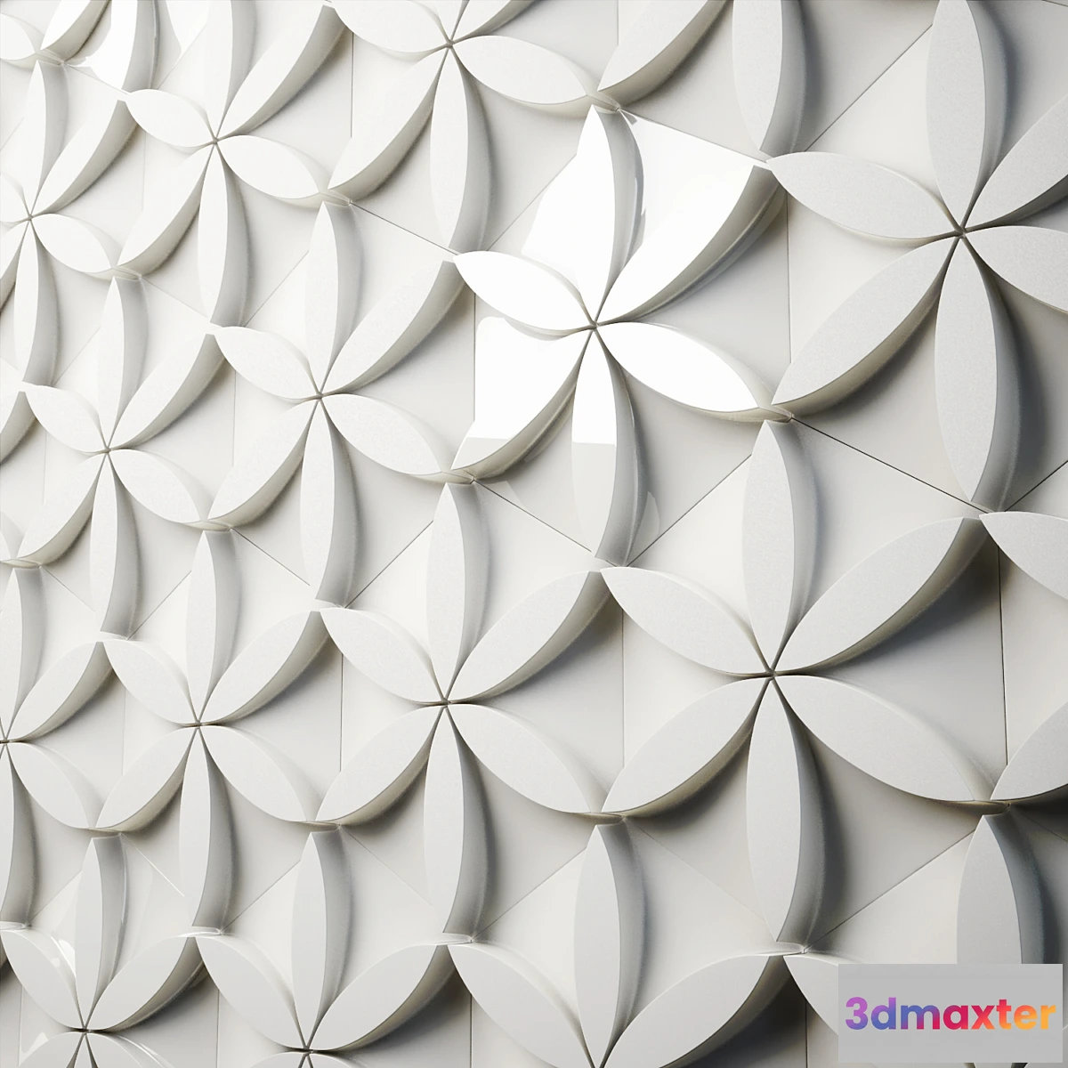 1277314 - flower tiles 3D Max