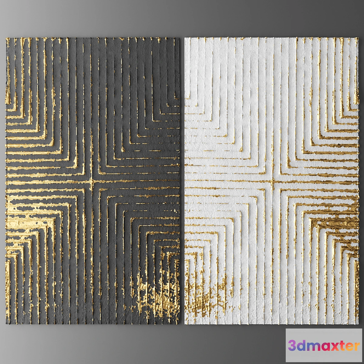 1277694 - Decor for wall. Panel. 3D - No.2 3D Max