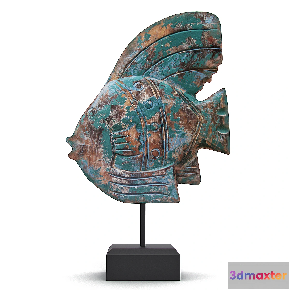 1278082 - Mystic Fish Decor 3D Max