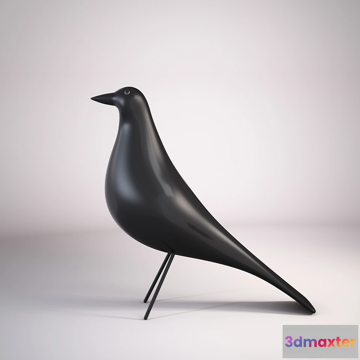 1278830 - EAMES_black_wooden_bird 3D Max