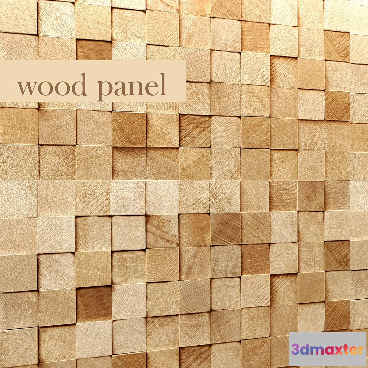 1279548 - Panel of wood 3D Max