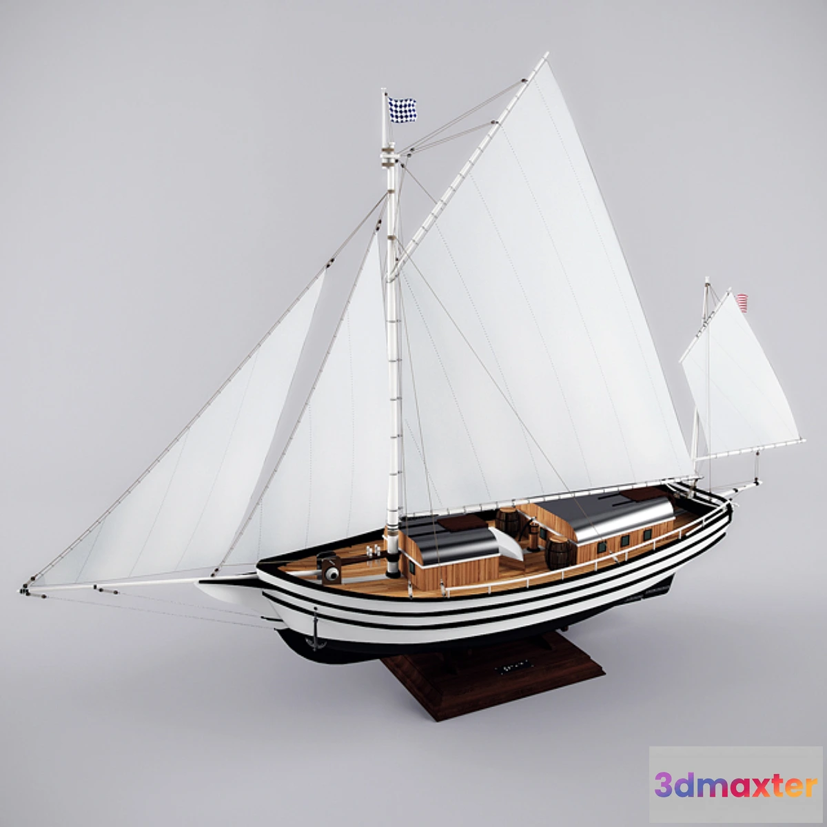 1280036 - The boat “Spray” 3D Max