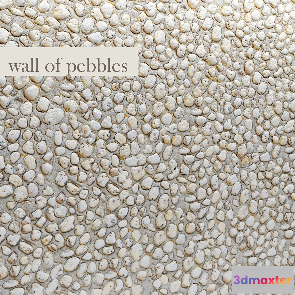 1281080 - Pebbles. 3D Max