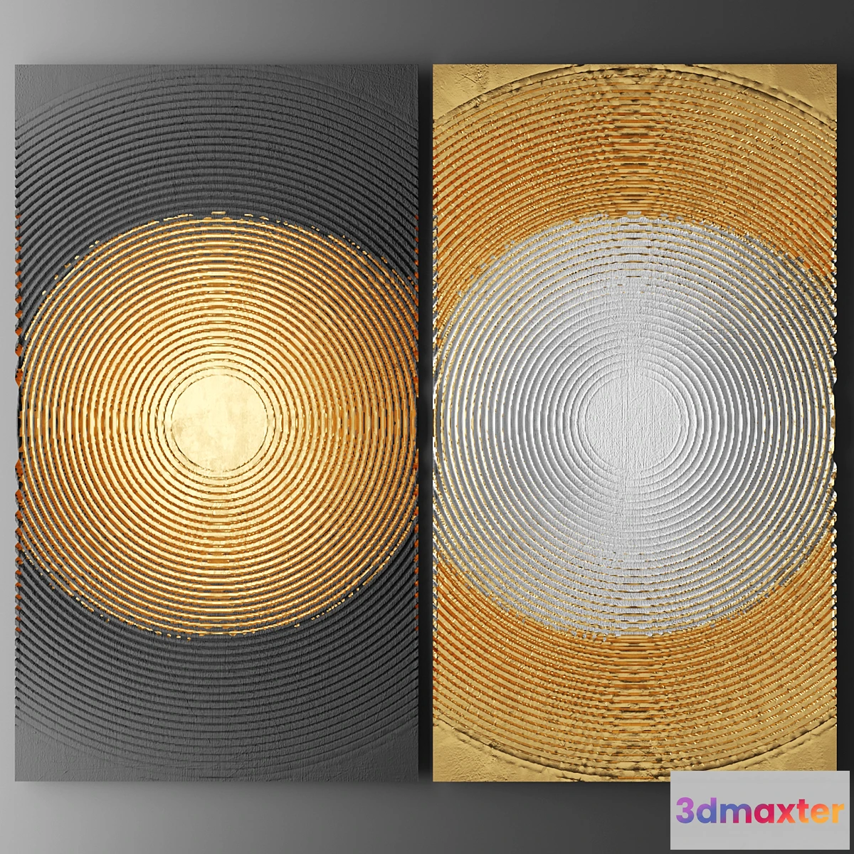 1281172 - Decor for wall. Panel. - No.9 3D Max