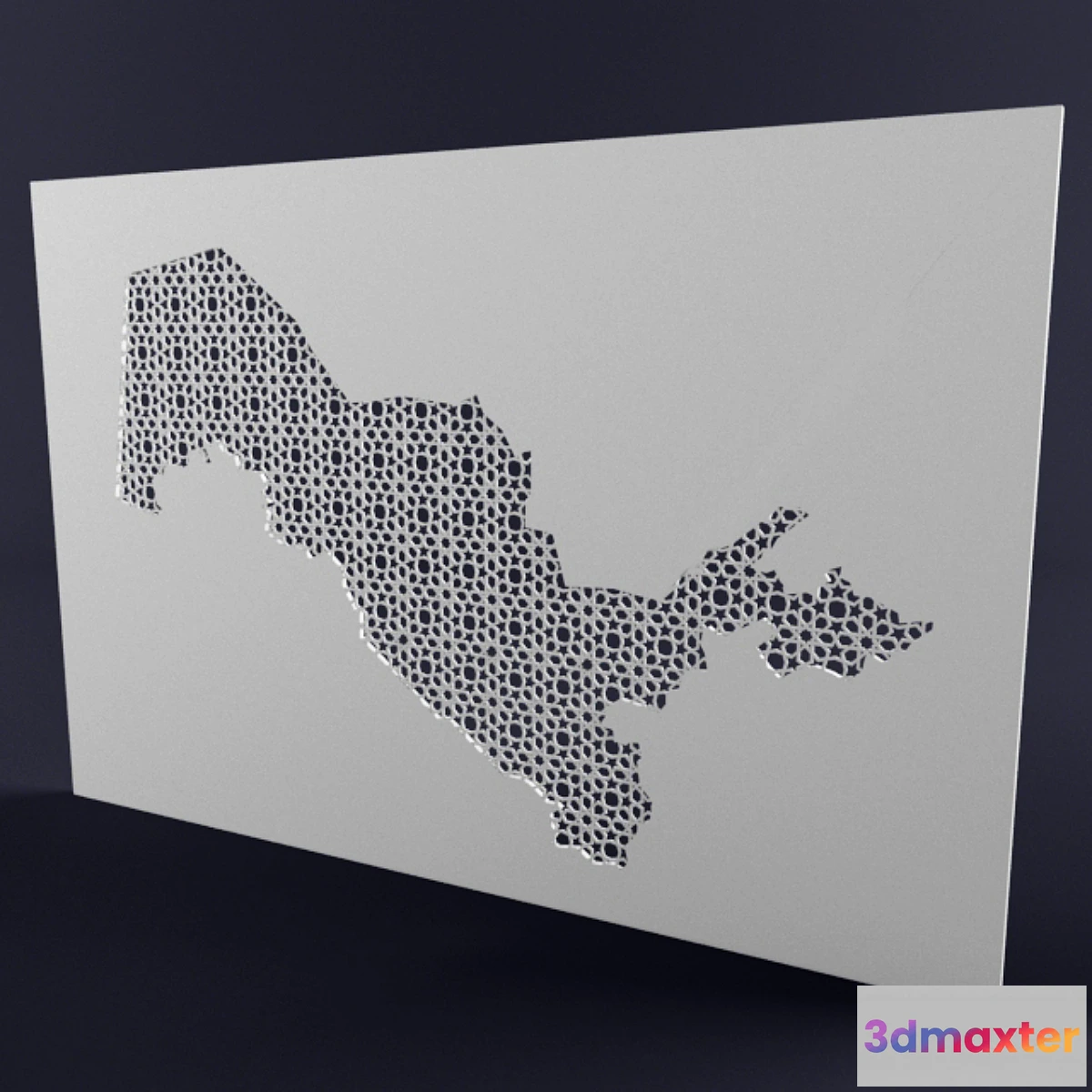 1282412 - Uzbek border in ornaments - No.2 3D Max