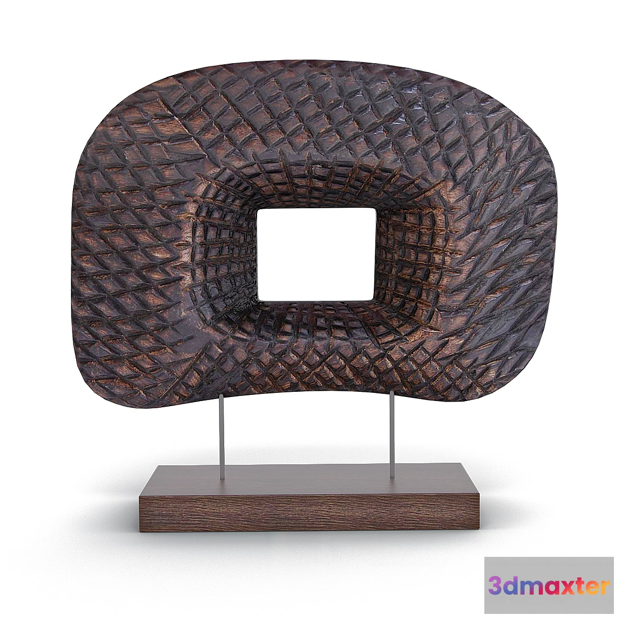 1282726 - Decor wooden table - No.2 3D Max