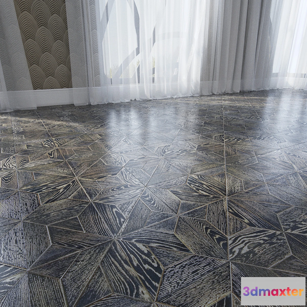 1283306 - Modular massive parquet Romanovsky - No.2 3D Max