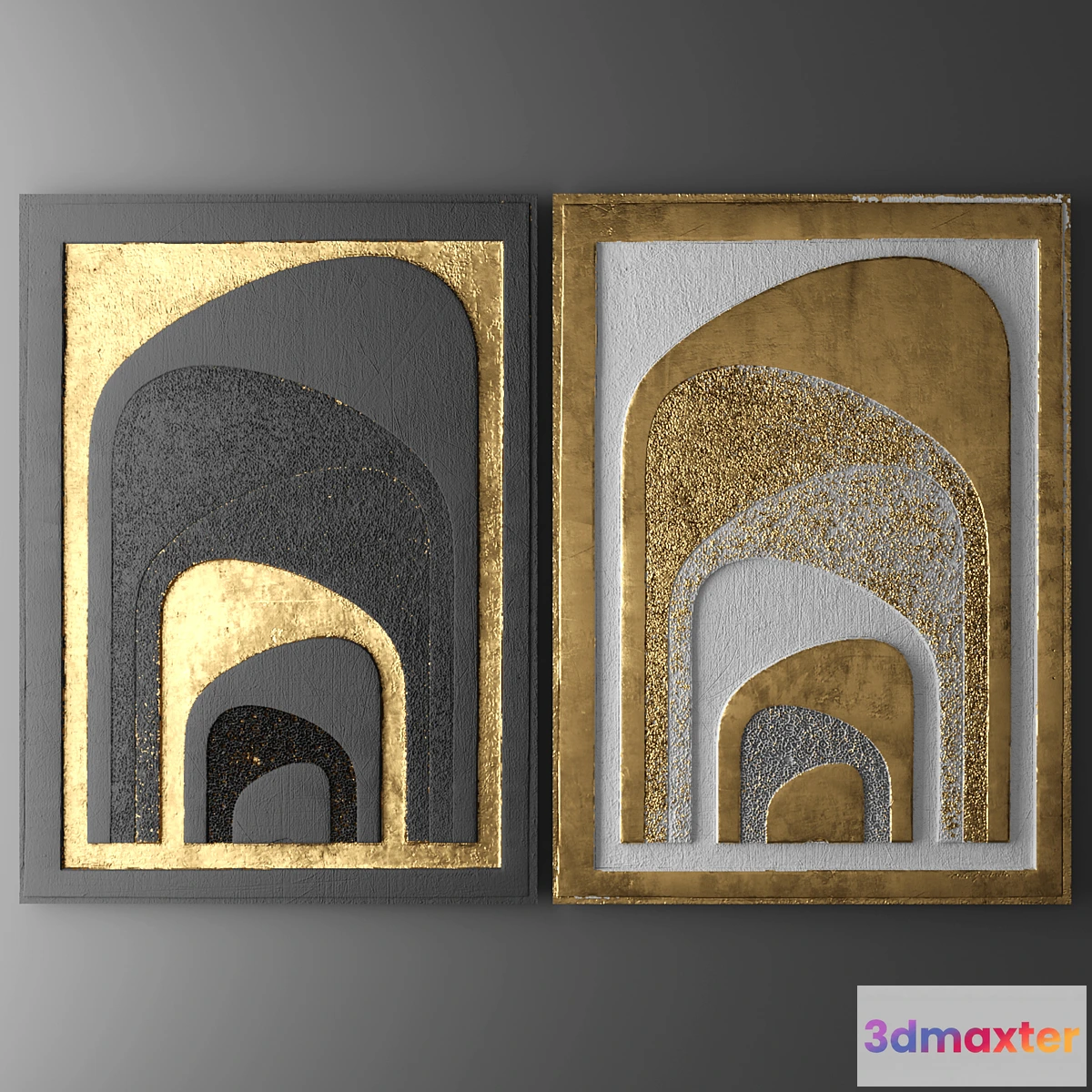 1283916 - Decor for wall. Panel. 3D - No.19 3D Max