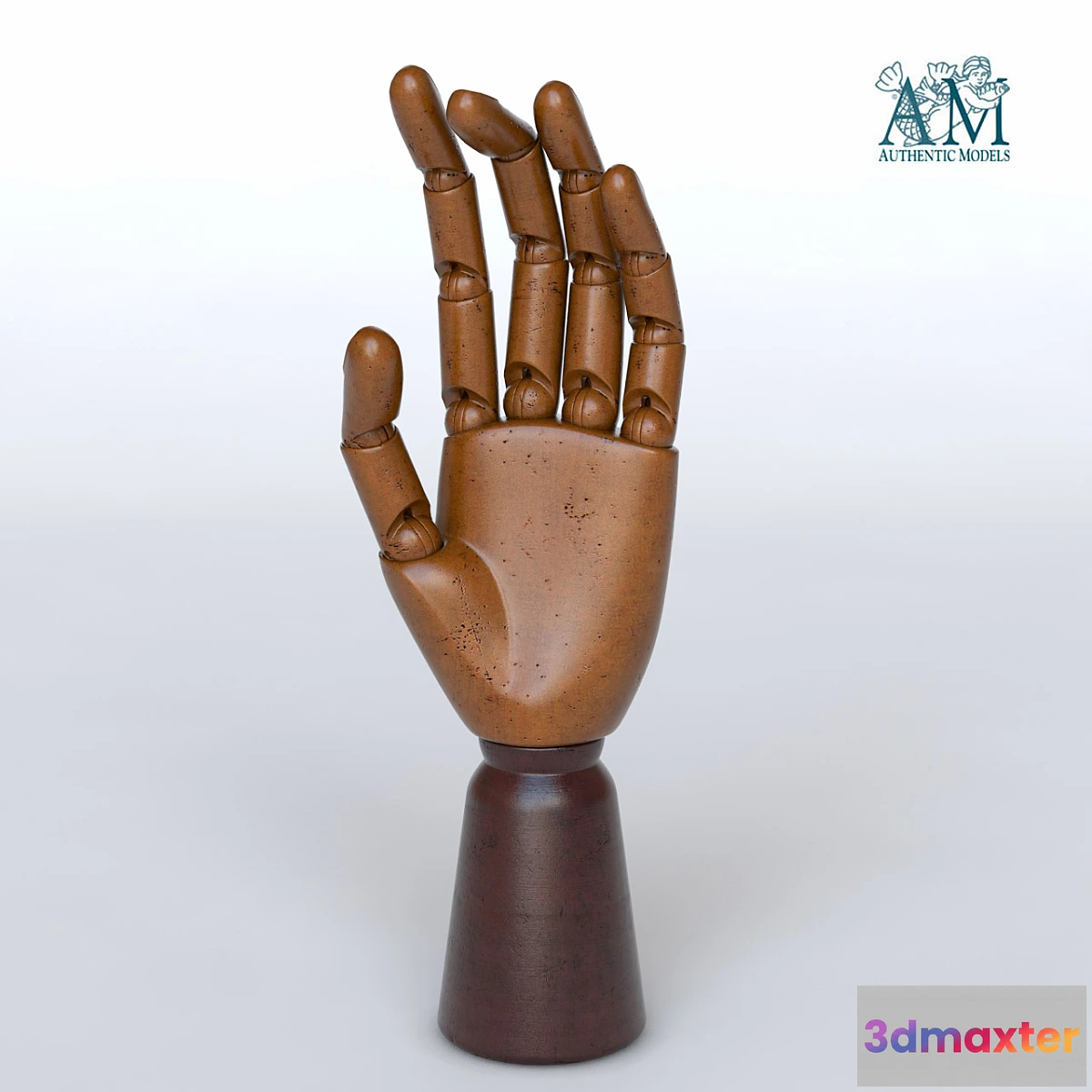 1284452 - Authentic Models MG001F Art Hand 3D Max