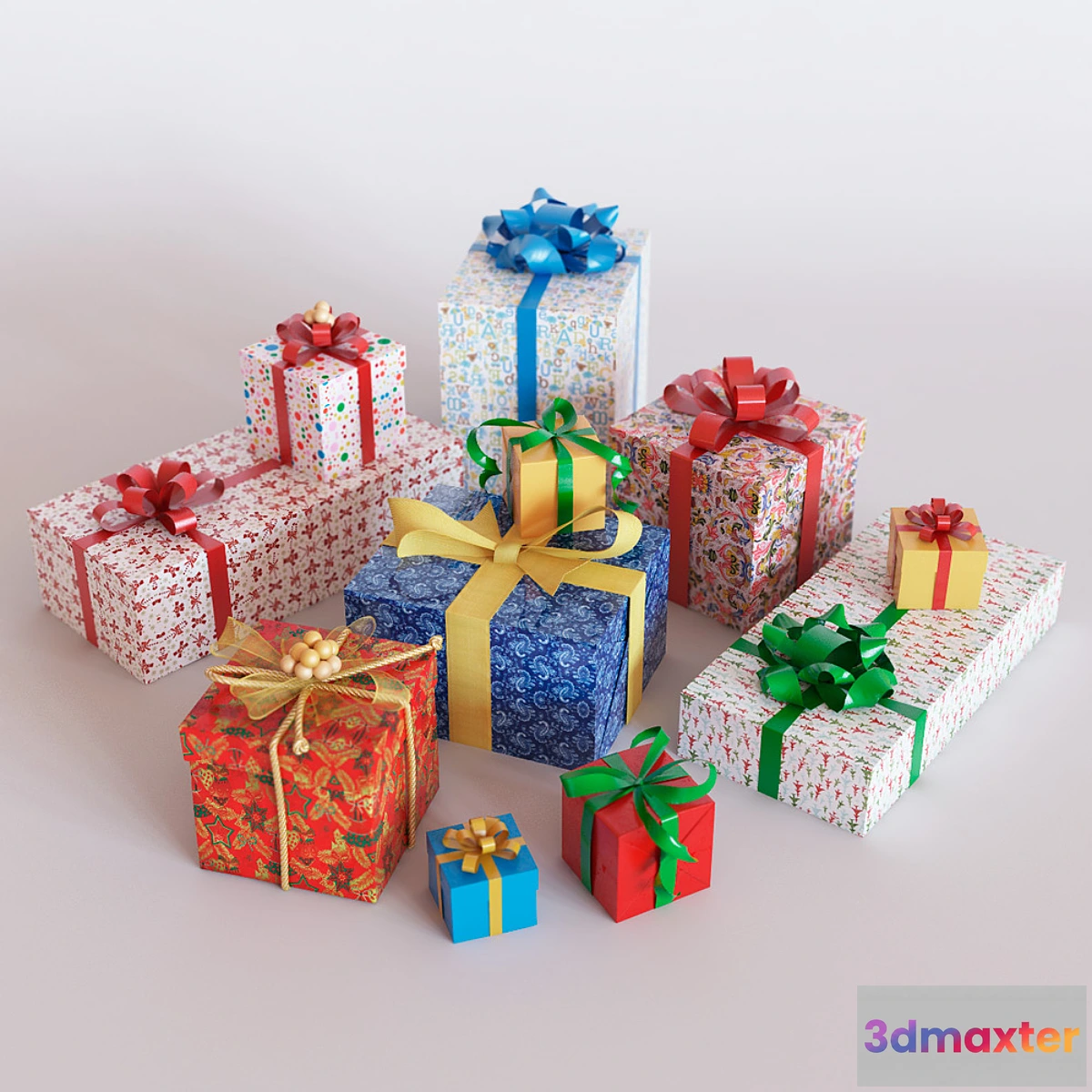 1284490 - Gifts 3D Max