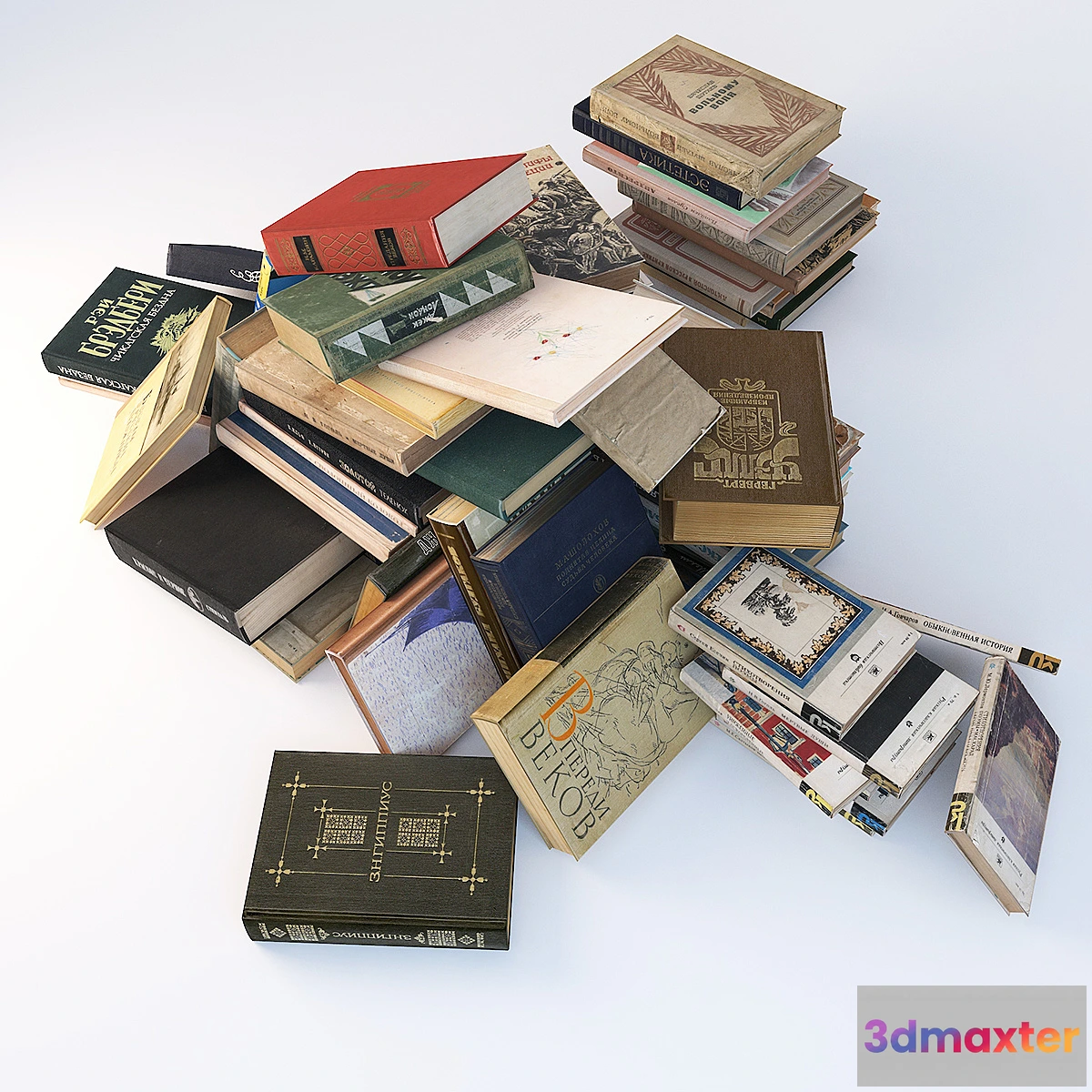 1284674 - Soviet books 3D Max