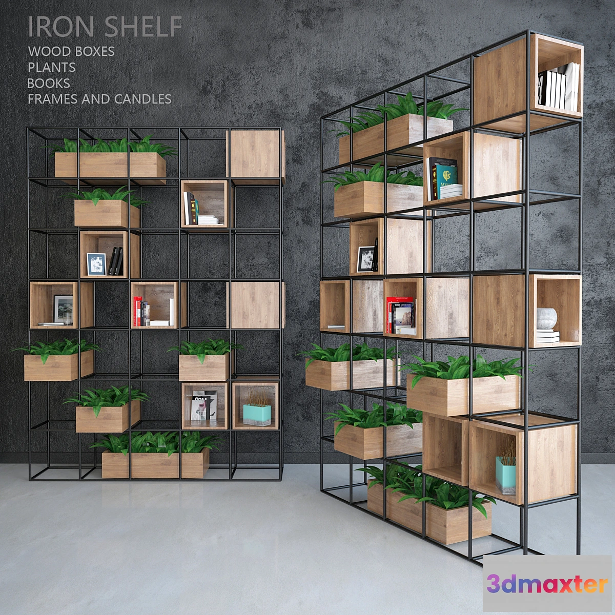 1285452 - Iron shelf 3D Max