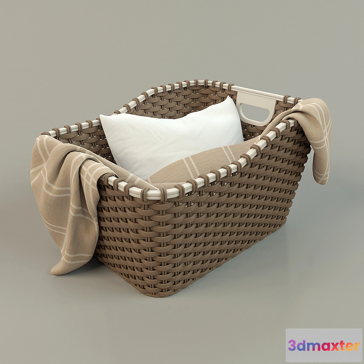 1285596 - Laundry basket 3D Max