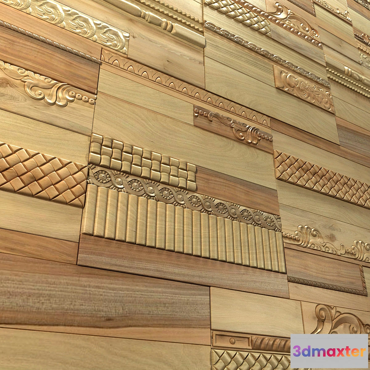 1285622 - 3d tile Wanderwall Phoenix - No.2 3D Max