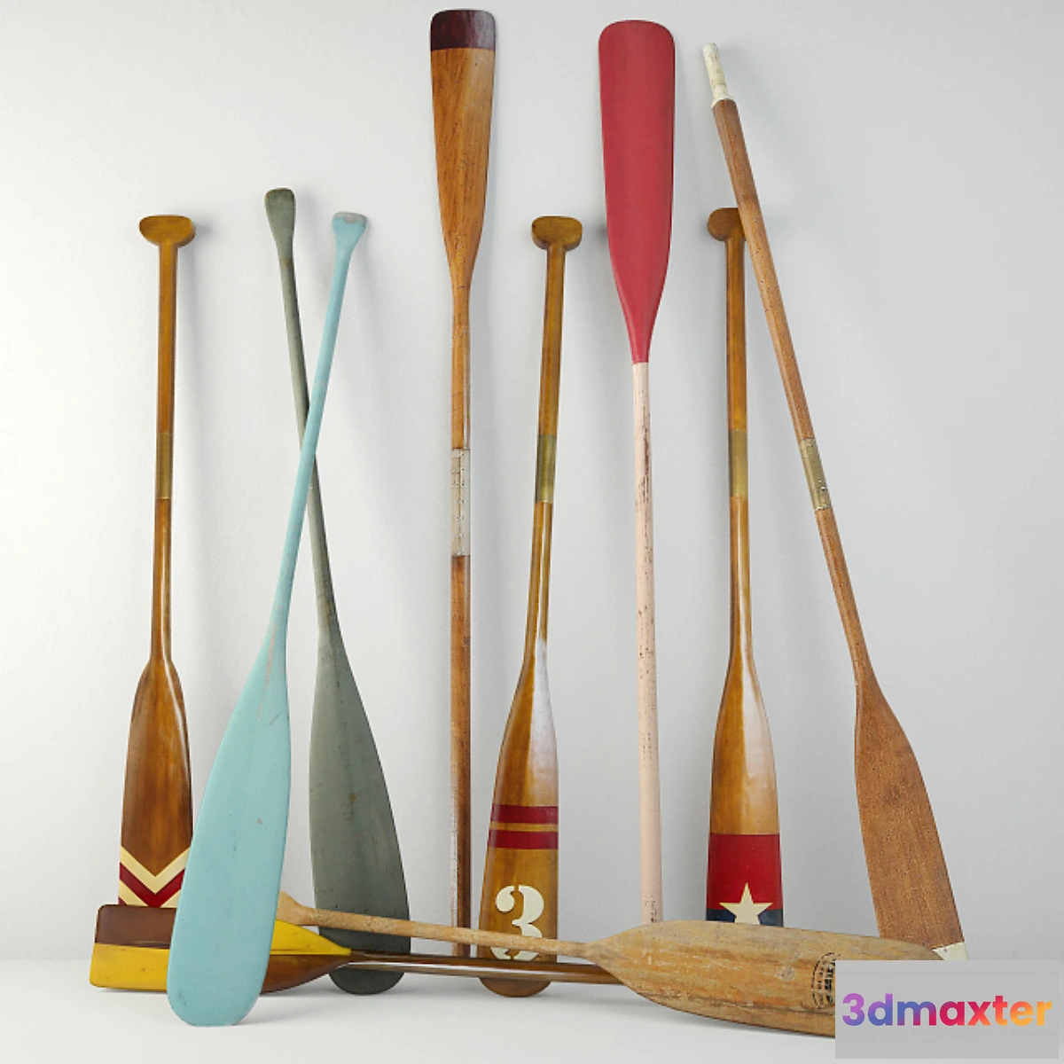 1286474 - Oars 3D Max