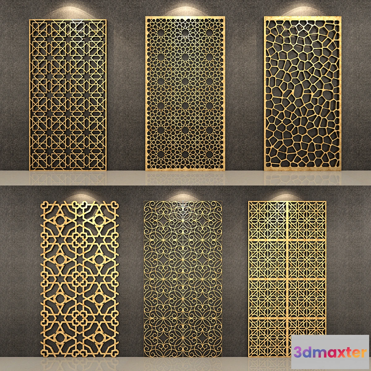 1286610 - Decorative Wall pattern 3D Max
