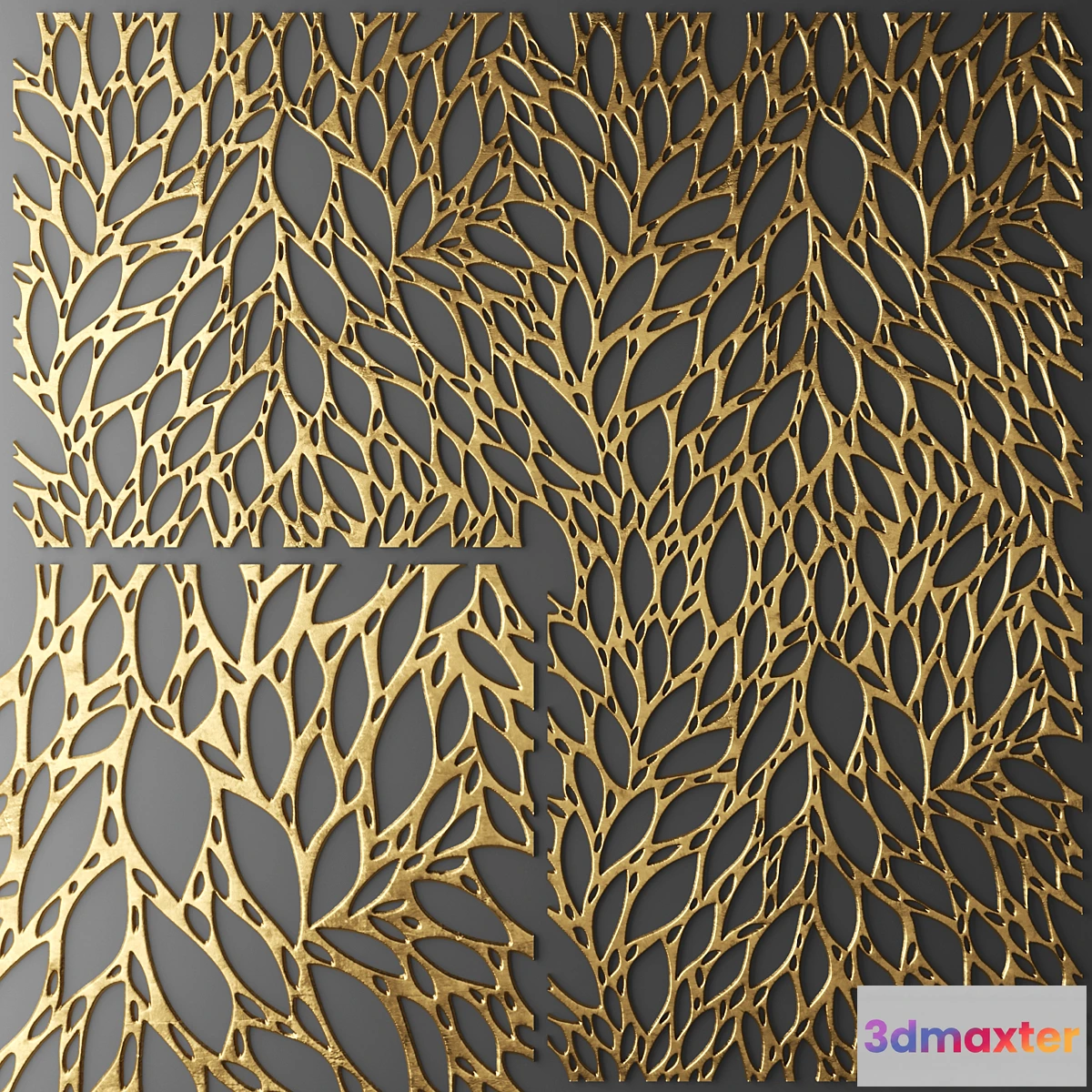 1287624 - Decor for wall. Panel. 3D - No.22 3D Max