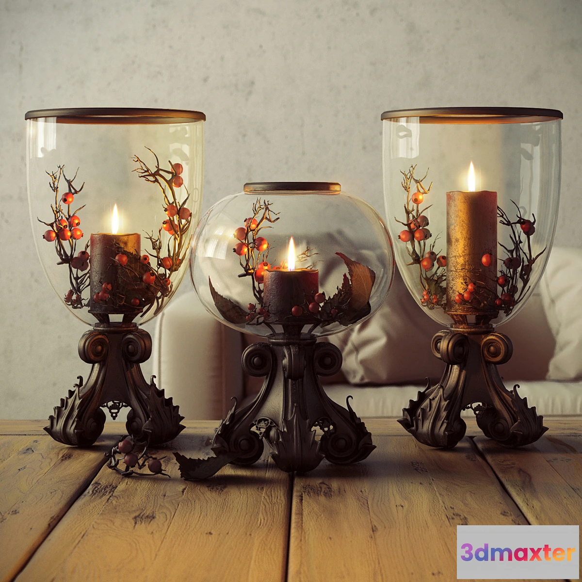 1287682 - Windlicht Ramatuelle 3D Max