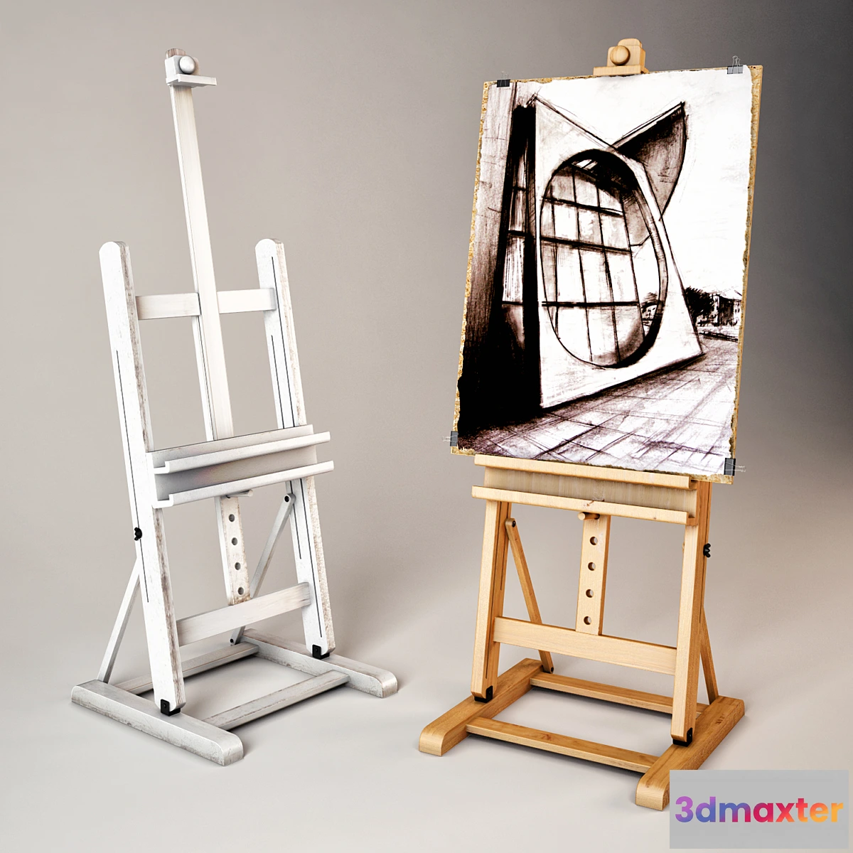 1289132 - easel 3D Max