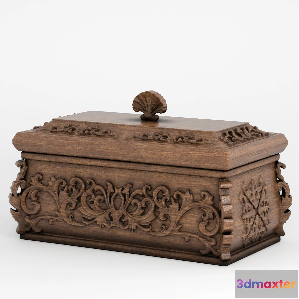 1289198 - Wooden box 3D Max