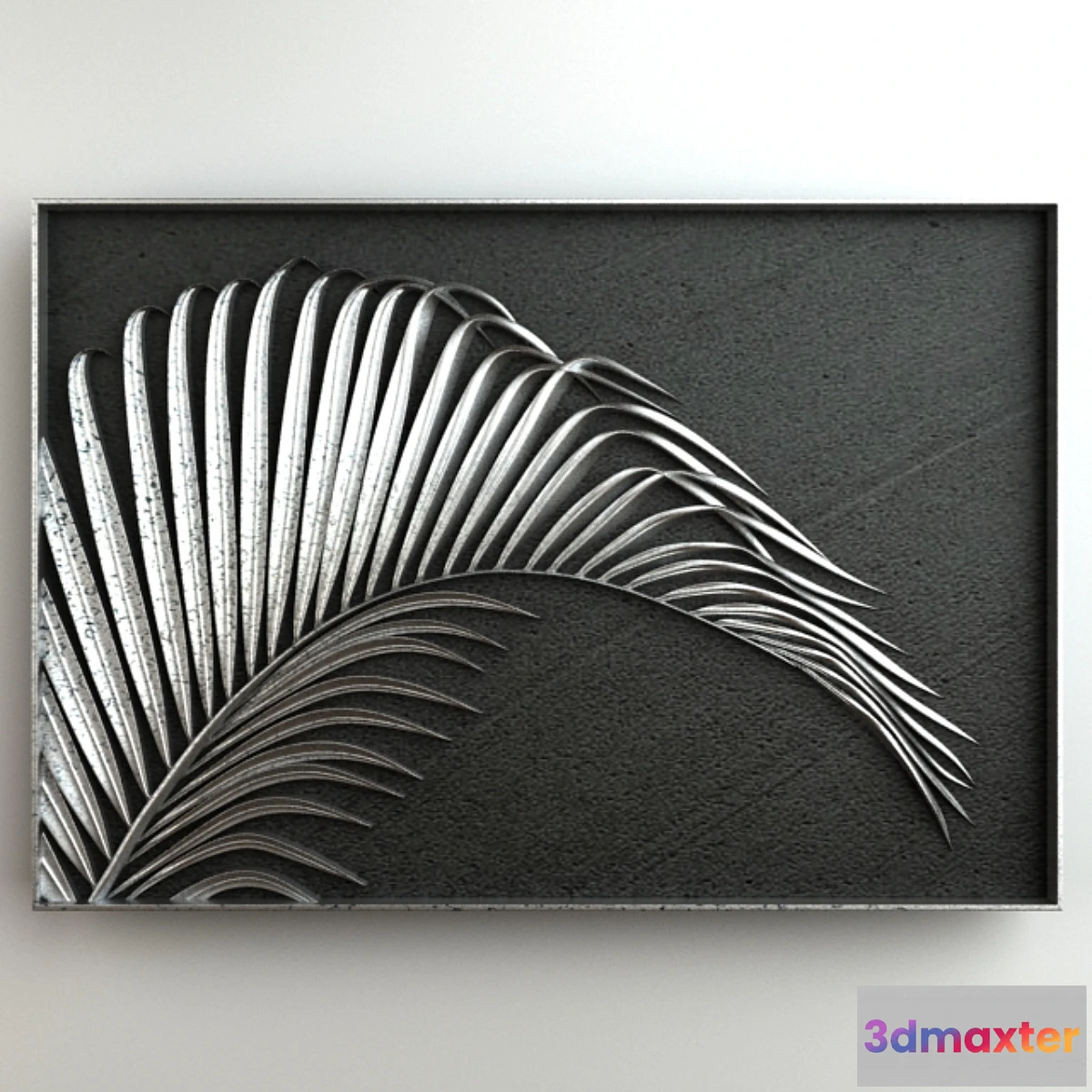 1289258 - Coconut Leaft ornament 02 3D Max