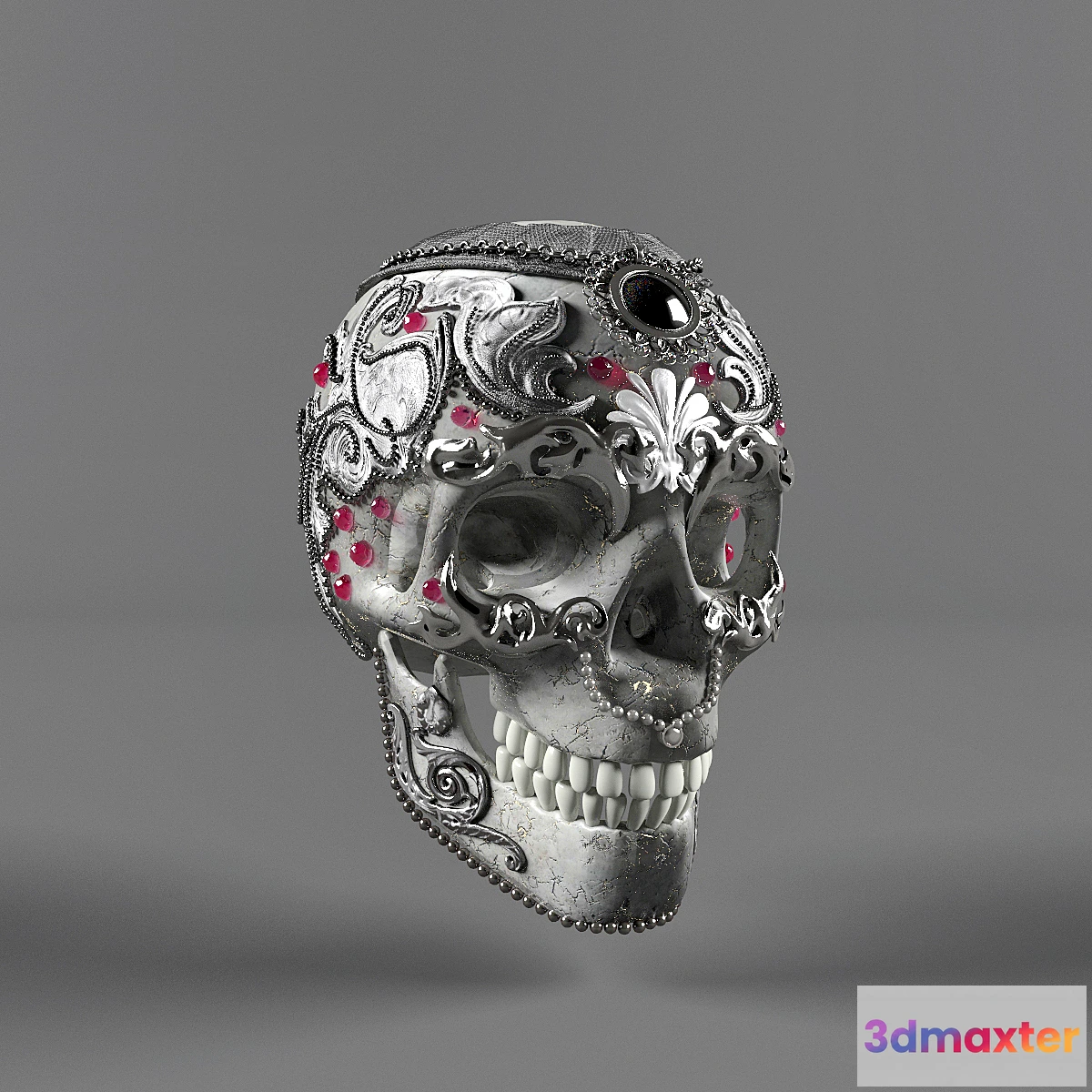 1289352 - skull 3D Max