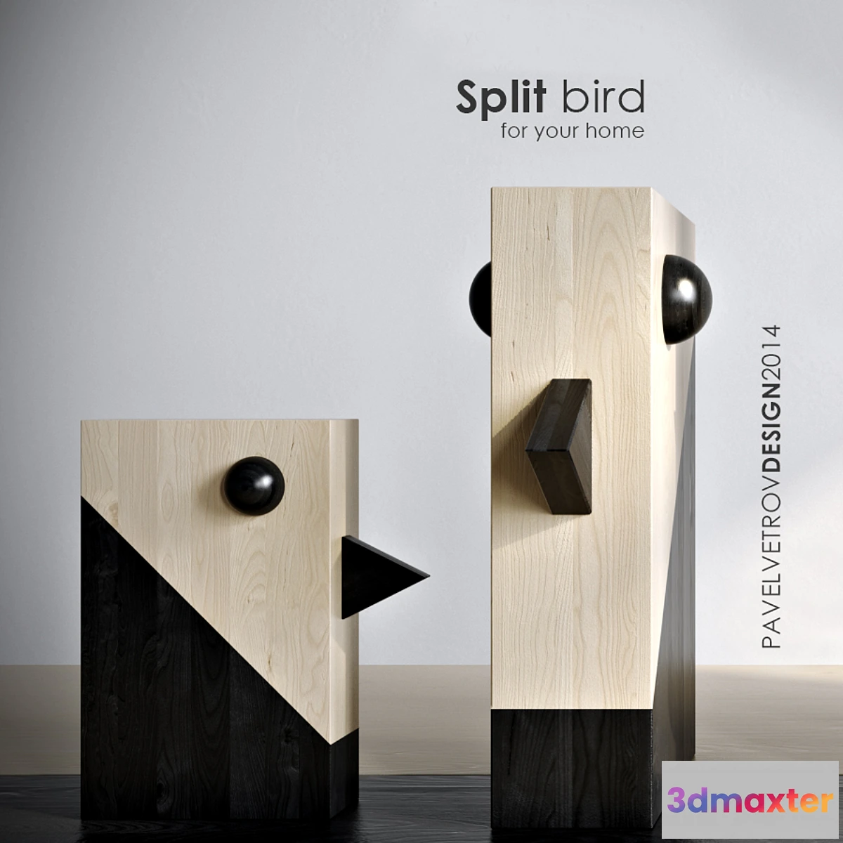 1289554 - Split Bird 3D Max