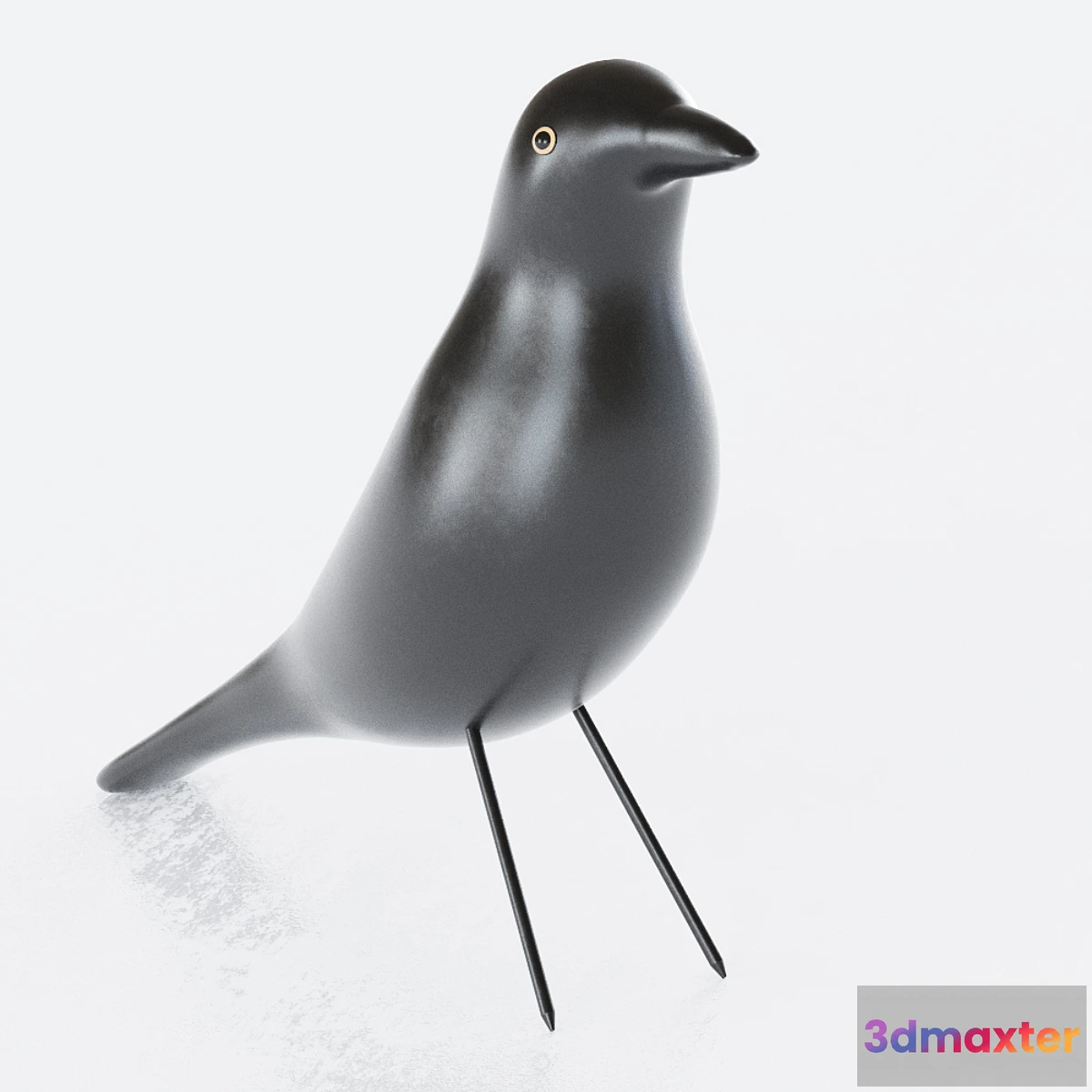 1289698 - Eames House Bird Figurine 3D Max