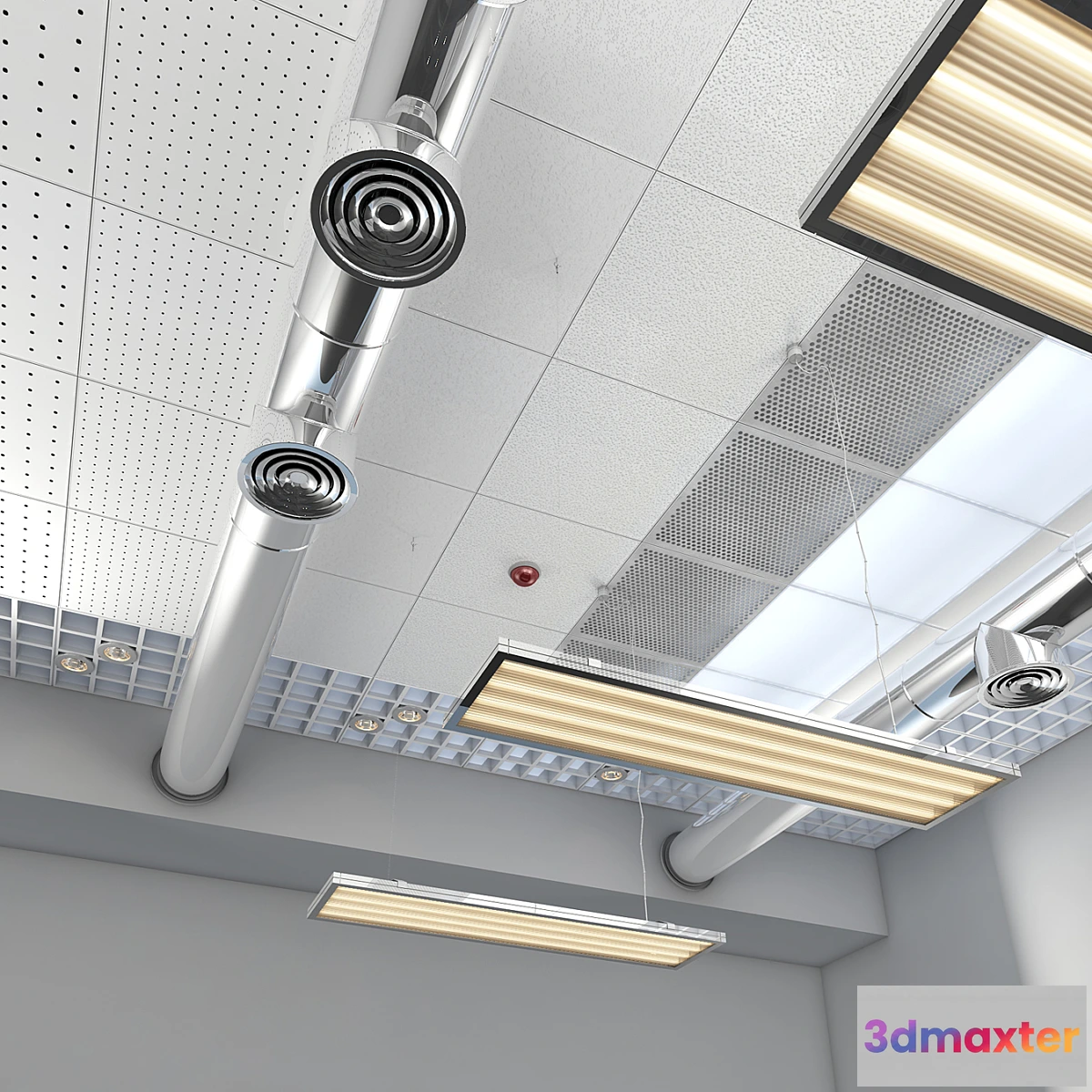 1289864 - Ceiling Panels 3D Max