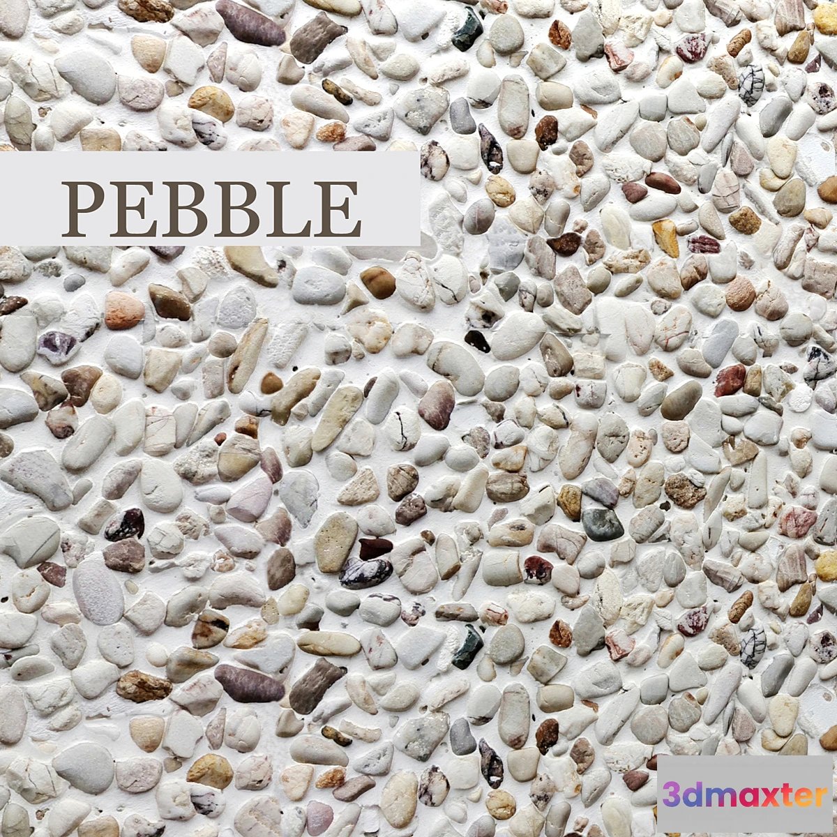 1290112 - pebble - No.2 3D Max