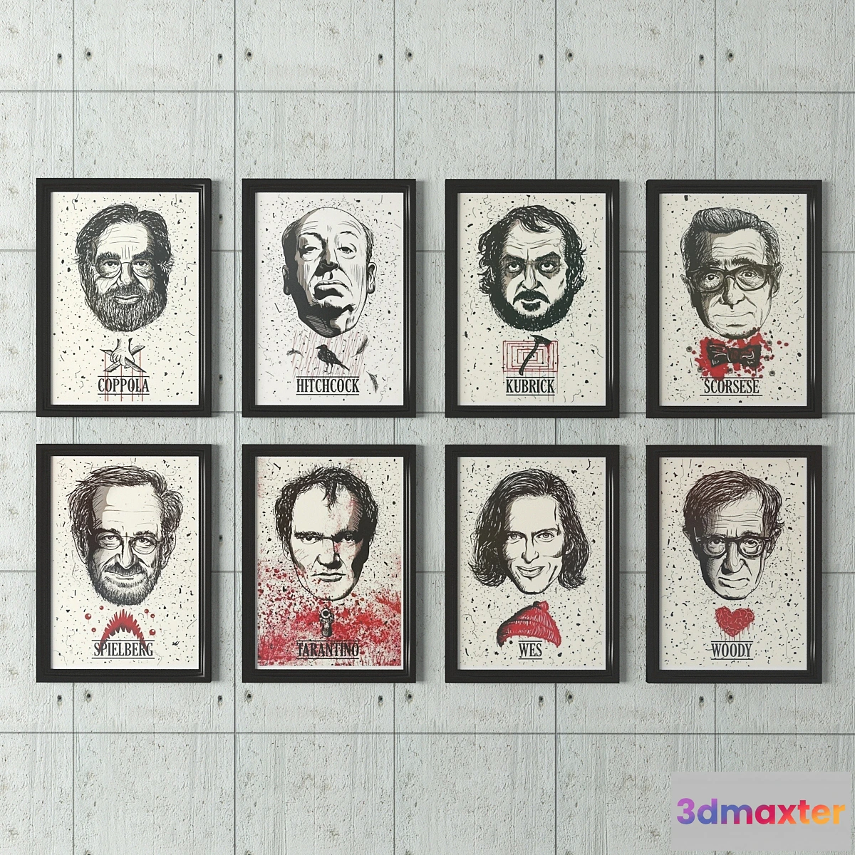 1290779 - Posters “Directors” 3D Max