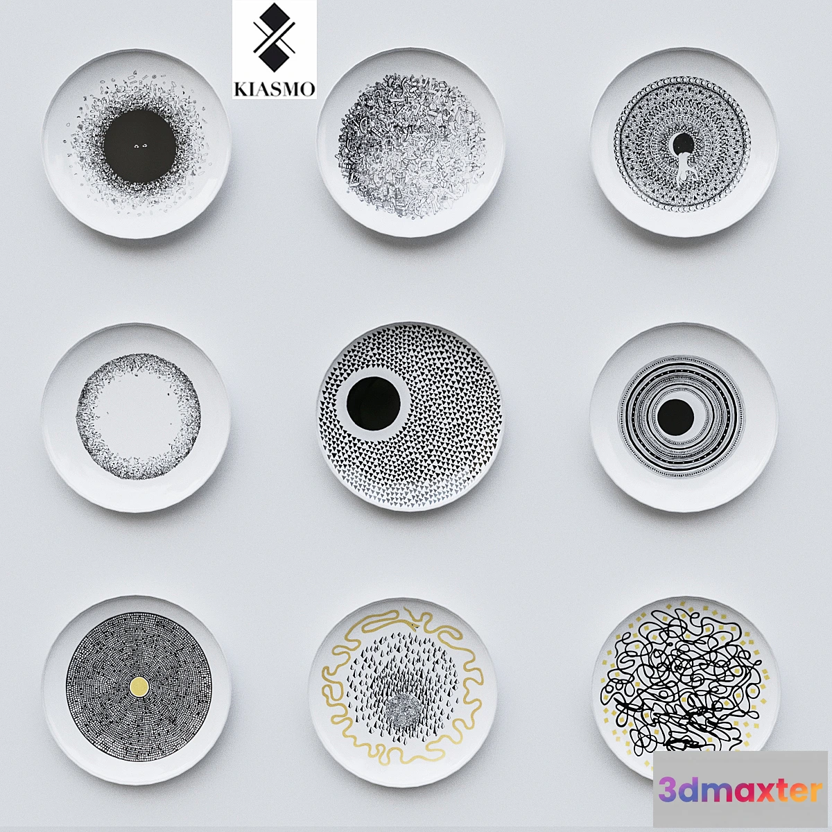 1290789 - Decorative tarelki_8 3D Max