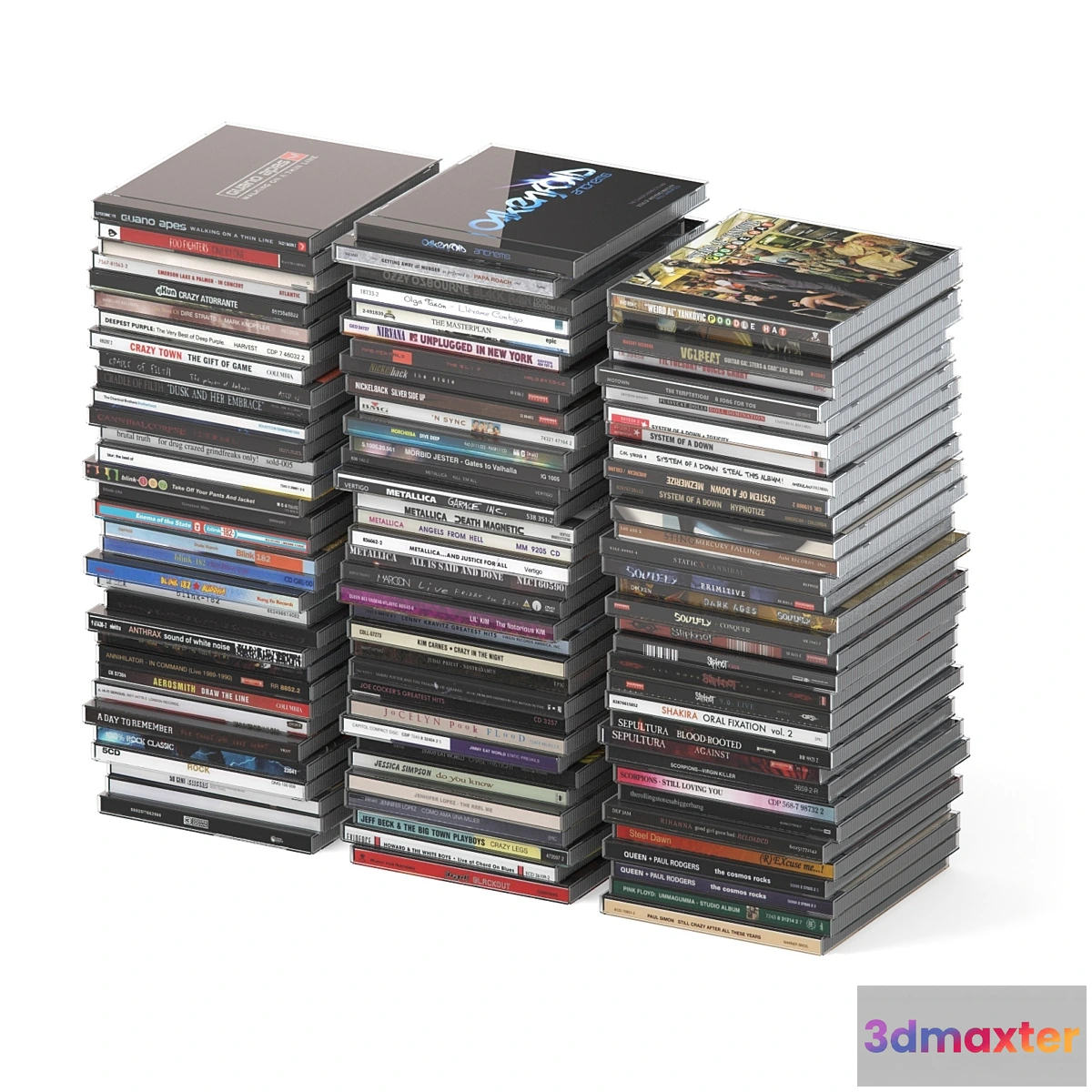 1291013 - 100pcs CD discs 3D Max